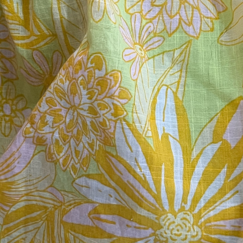 🌼NWT HIGH END MODCLOTH LINE MOD HIPPIE COTTON BOHO FLORAL 1960’s DRESS SIZE 1X - Picture 11 of 11